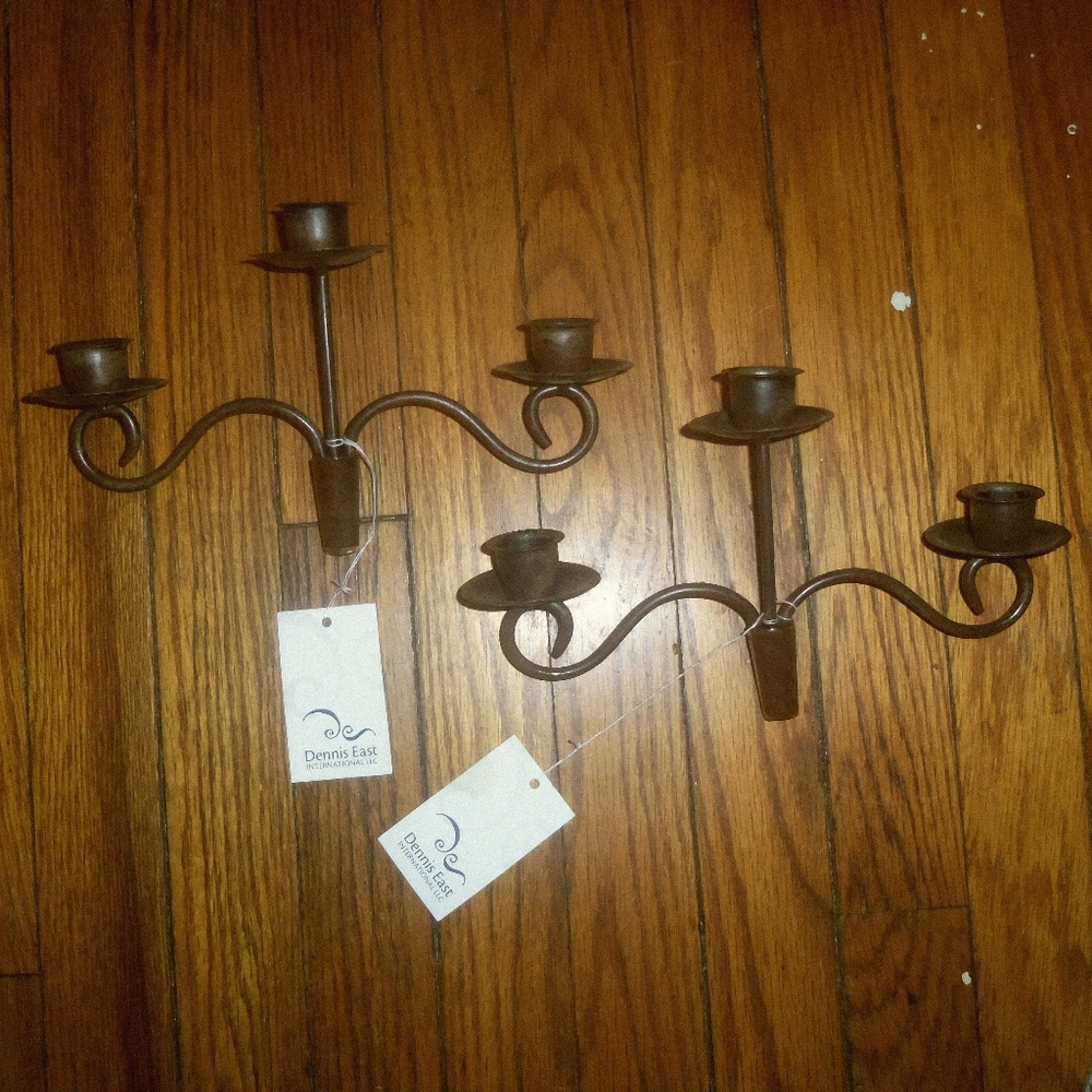 Candle Holders to stick in a bottle by Dennis East